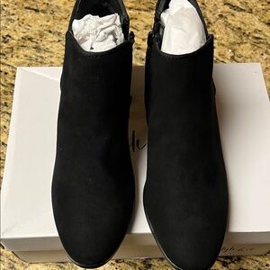 Style & Co. Elegant Black Ankle Booties New Size 71/2